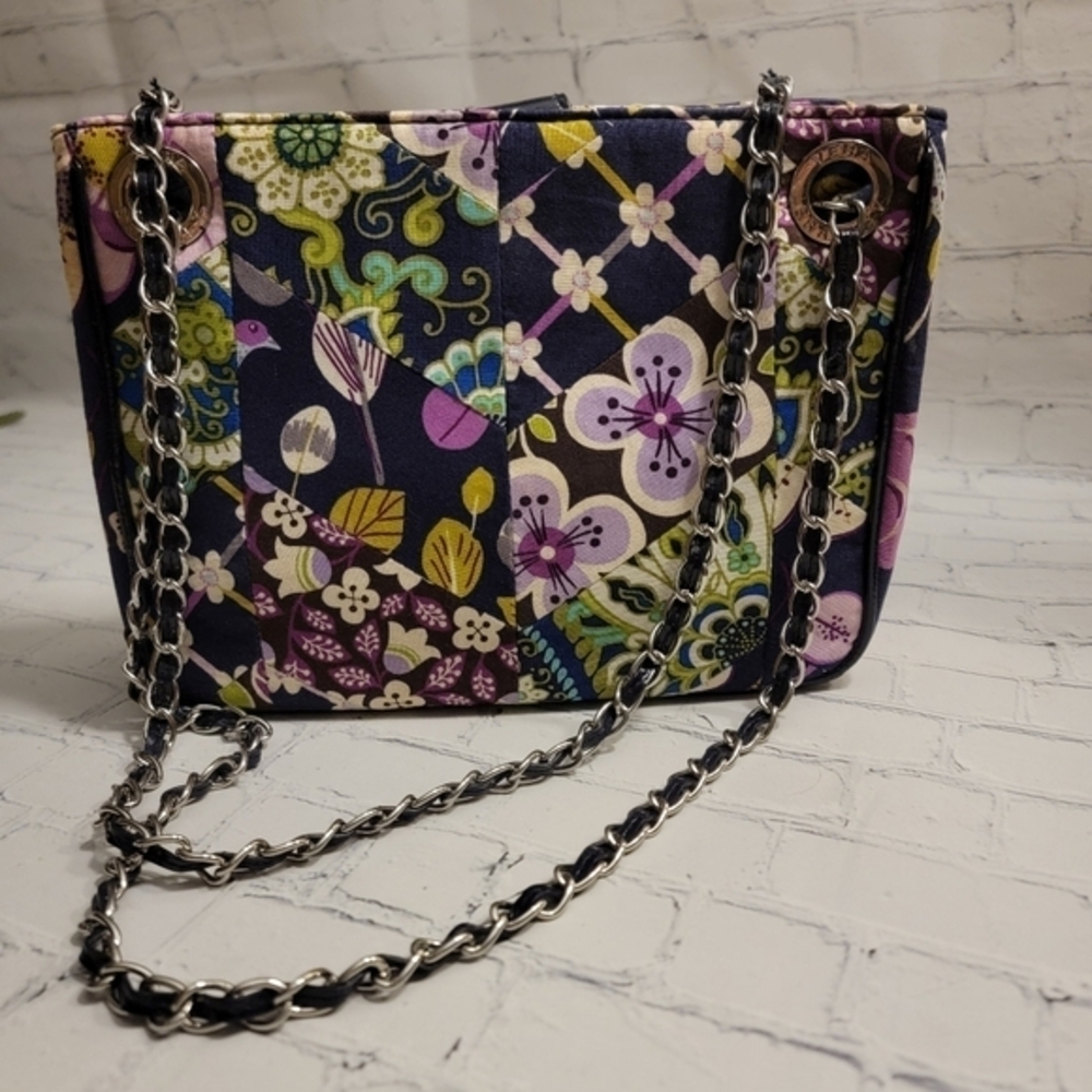 Vera Bradley Floral Nightingale Chain Strap Shoulder Bag
